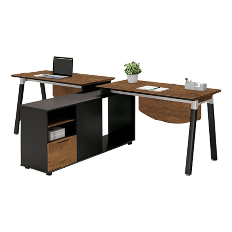 钜晟 办公桌2.6米双人位板式职员桌JS-B2601