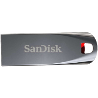 闪迪(SanDisk)酷晶优盘(CZ71)64GB U盘 全金属外壳 创意加密u盘(银灰)