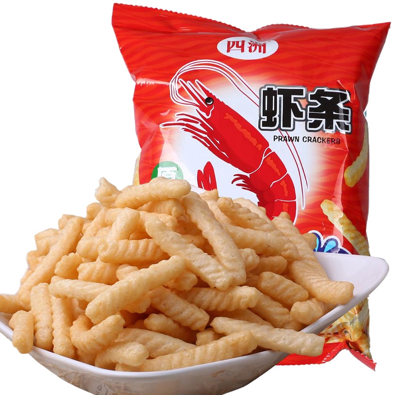 四洲原味虾条80g