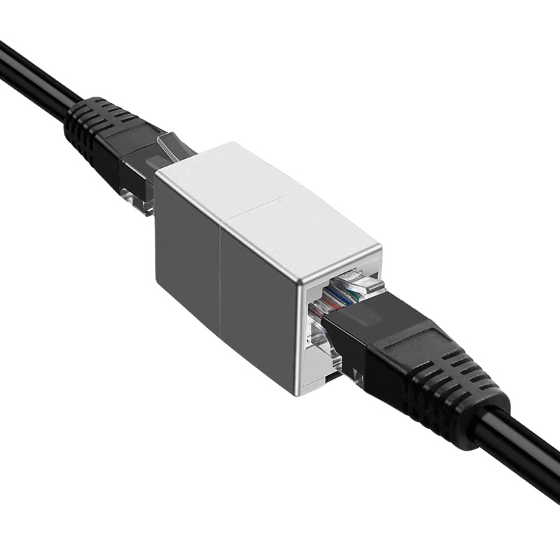 水晶头 电话屏蔽水晶头网线对接头