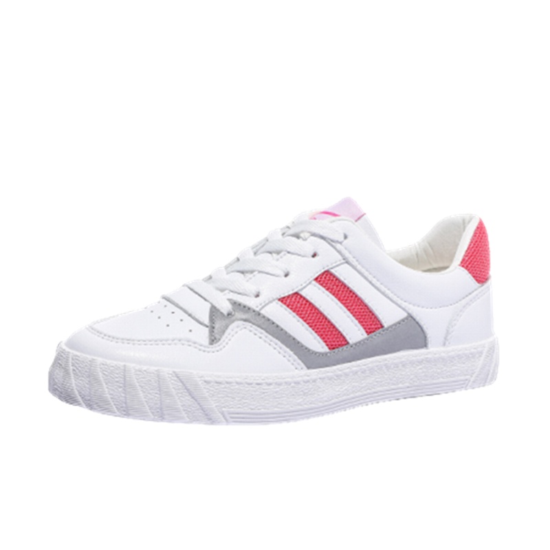 回力(Warrior)低帮时尚百搭超纤皮面休闲板鞋女款