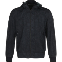 雨果博斯 HUGO BOSS 男士聚酰胺纤维连帽夹克上衣外套50452318