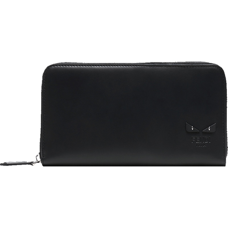 FENDI 男士皮革小怪兽手拿包钱包 7M0275 6OC