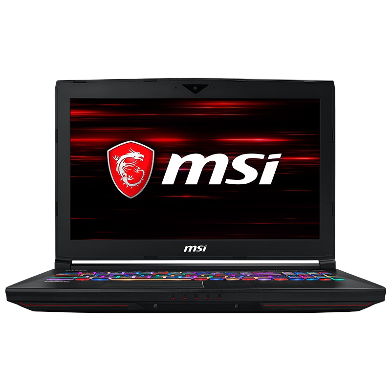 微星(MSI)GT63 015 15.6英寸 120Hz 3ms游戏本笔记本电脑(I7-8750H 16GB 256GB+1TB GTX1070 赛睿多彩背光键盘)
