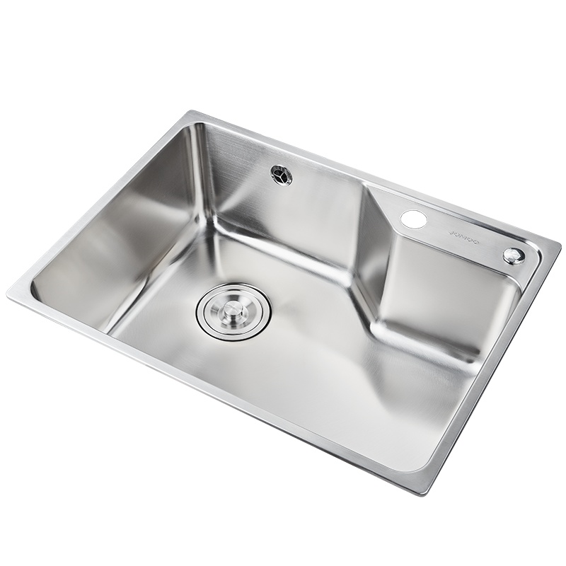 九牧水槽单槽洗菜盆厨房双槽304不锈钢水槽洗碗池水池06156