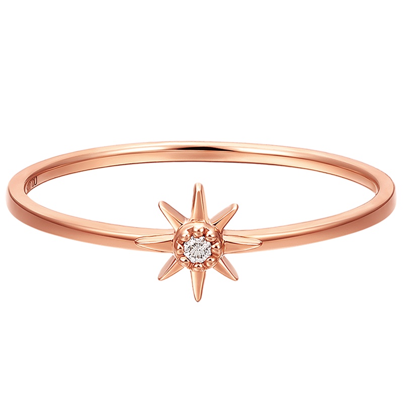 MONOLOGUE独白lightboom18K金钻石戒指 钻戒MA1025