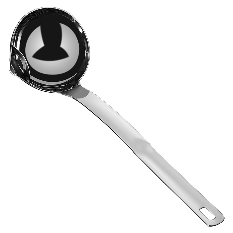 优勤304不锈钢隔油勺去油脂过滤勺油汤分离撇油勺滤油神器喝汤勺厨房盛汤挡油勺