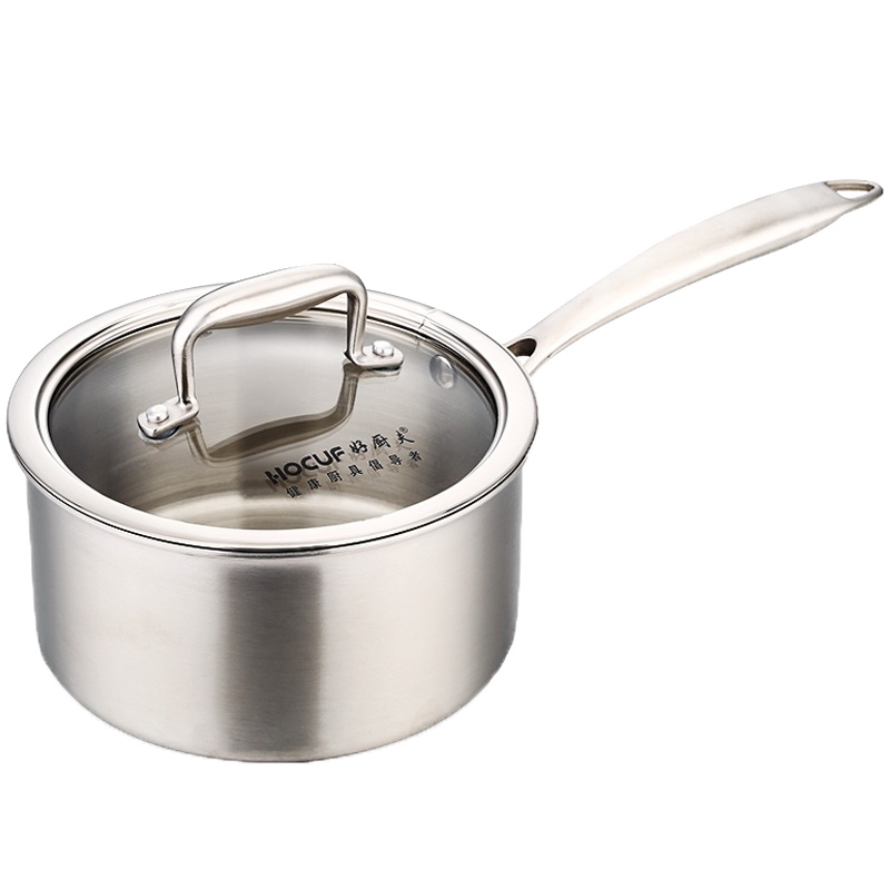 好厨夫(HOCUF)304不锈钢传家宝奶锅16cm[货号1597](一箱12台)