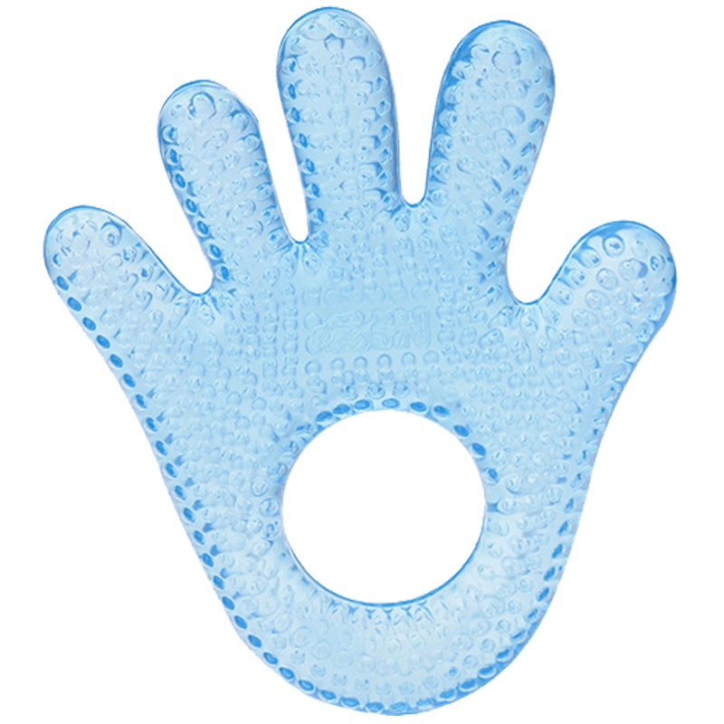 爱得利手掌形注水牙胶训练器玩具婴儿磨牙器C10