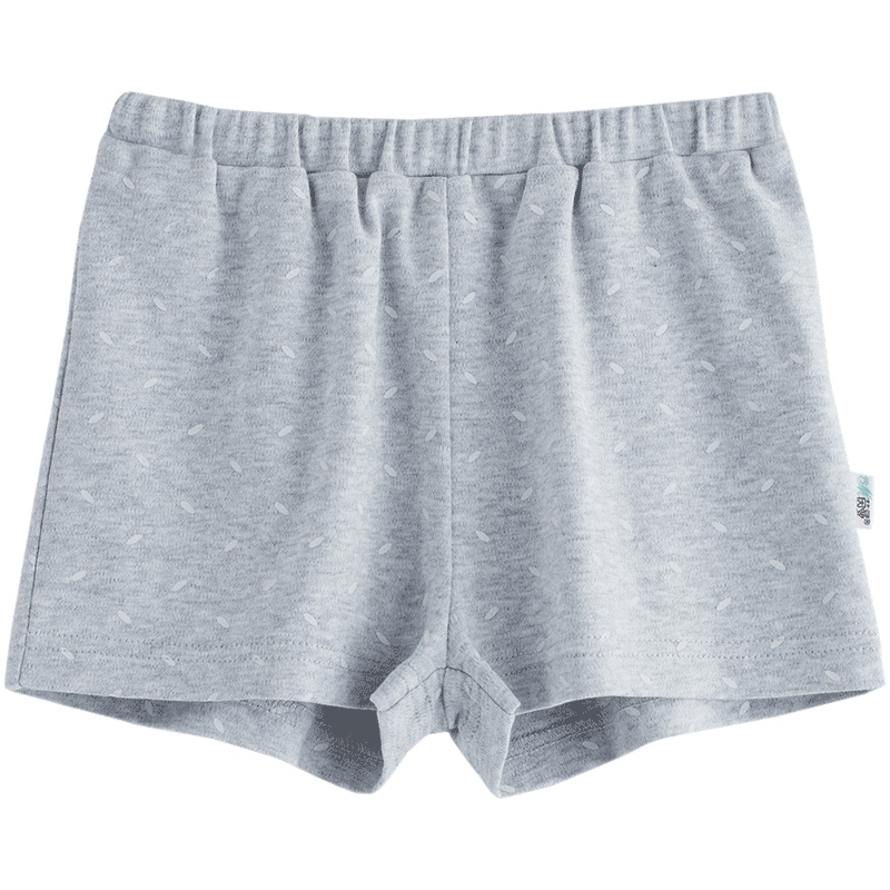 茵曼童装夏季女小童波点印花休闲裤子纯棉短裤