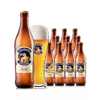 爱仕堡(aisburg)小麦啤酒500ml*12瓶(瓶装啤酒)整箱装德国原装进口