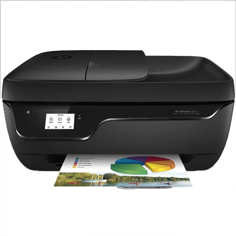 惠普(HP) DJ3838 彩色喷墨一体机家用多功能打印机一体机(打印 复印 扫描 传真) 小型办公商用 照片打印机 作业打印 学生打印