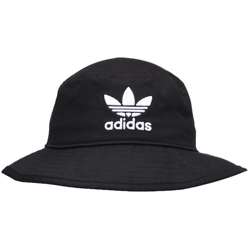 adidas阿迪达斯三叶草男帽女帽2020新款易烊千玺同款运动帽休闲渔夫帽BK7350