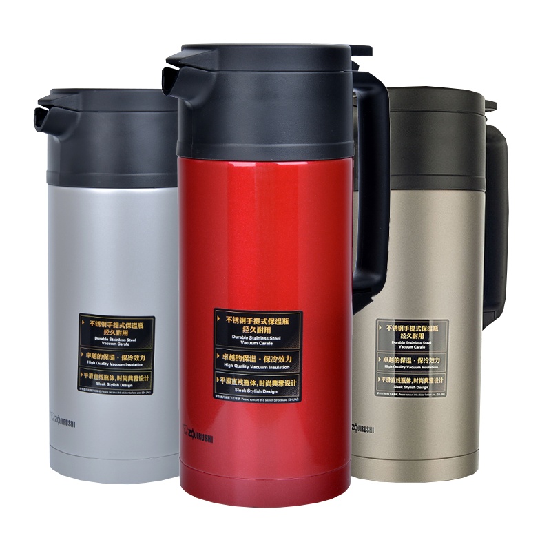 象印(ZO JIRUSHI) 保温壶SH-JAE18 进口304不锈钢保温大容量家用热水壶/暖水壶/保温壶 1.8L