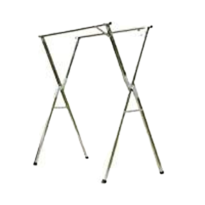 企购优品晾衣架落地凉衣架晒架折叠X型晾衣杆伸缩晒被子架