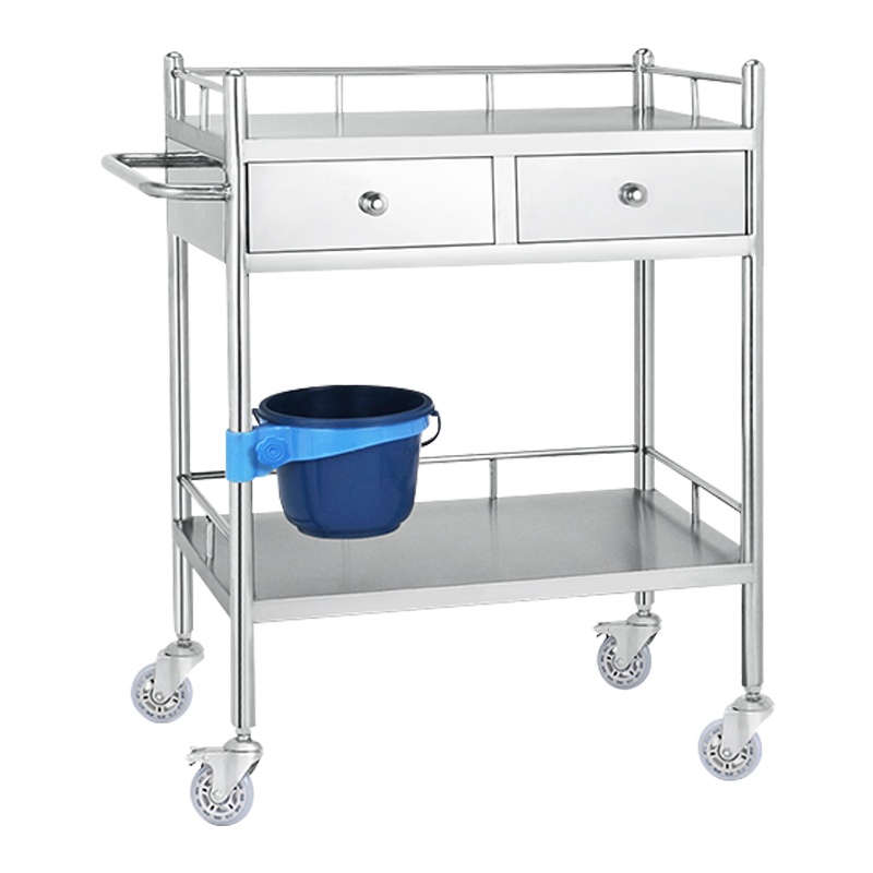 DXBG不锈钢推车护理小推车移动置物架器械车工具车