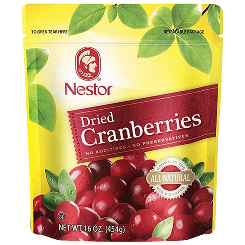 [产自美国本土]乐事多(Nestor)蔓越莓干 454g/袋 果干蜜饯果脯烘焙原料零食 进口食品 美国进口