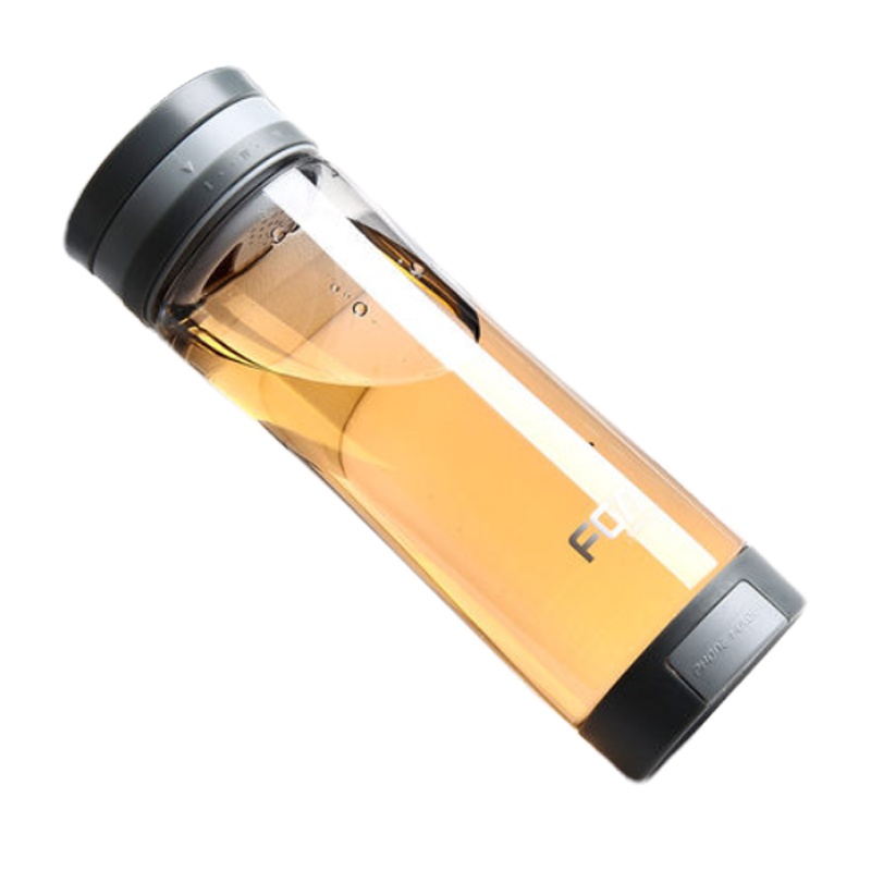 富光 水杯便携太空杯子带盖 2个起订 苹果绿 500ML