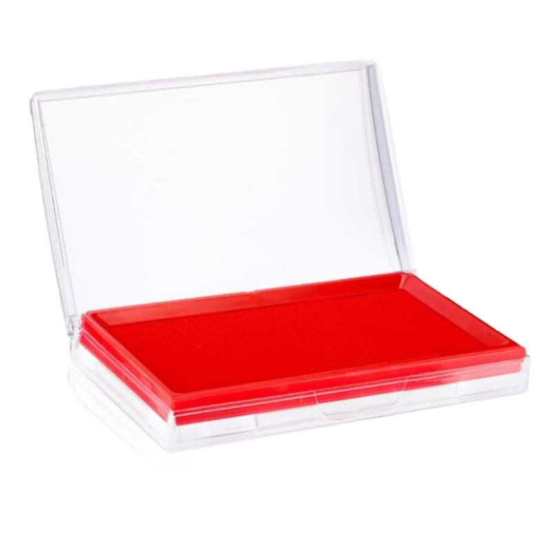 得力 Deli 9864(红色) 得力快干印台(红色)   1个