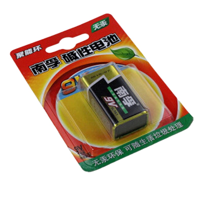 南孚 NANFU 9VA-1B 无汞 9V碱性电池 1粒装