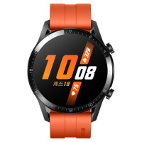华为/HUAWEI WATCH GT 2 智能手表 麒麟芯片 强劲续航 蓝牙通话 运动款 赤霞橙(46mm)