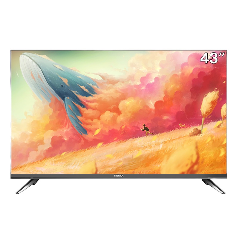 康佳F43Y 43英寸 智能网络电视 WIFI 4G大内存 平板全高清液晶卧室电视机