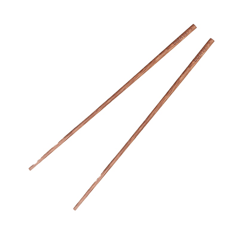 玉米（corn） 鸡翅木火锅筷加长捞面筷实木无漆无蜡油炸筷子炸油条长筷子42cm2双装