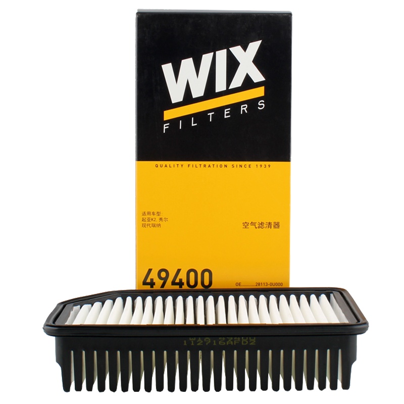 维克斯(WIX)空气滤49400适配10-20款瑞纳/14-16款瑞奕/秀尔/11-15款K2/18-19款奕跑KX1