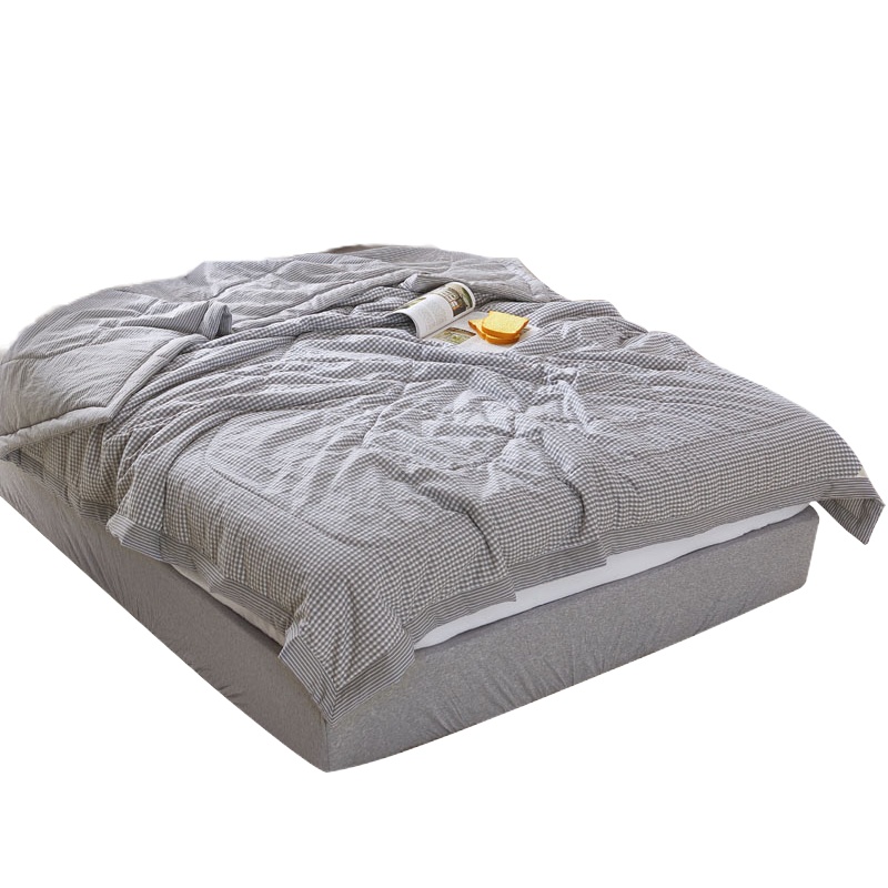 格纹家用被子 FN-TJ006 都市格调水洗棉花被150*200cm （单位：套）