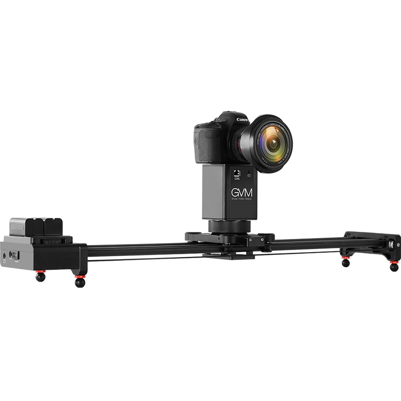 GVM 碳纤维跟焦电动摄影滑轨 单反相机全景电控延时摄影轨道