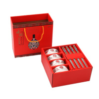 华典世通 福禄寿喜碗筷八件套 FLSX-1651