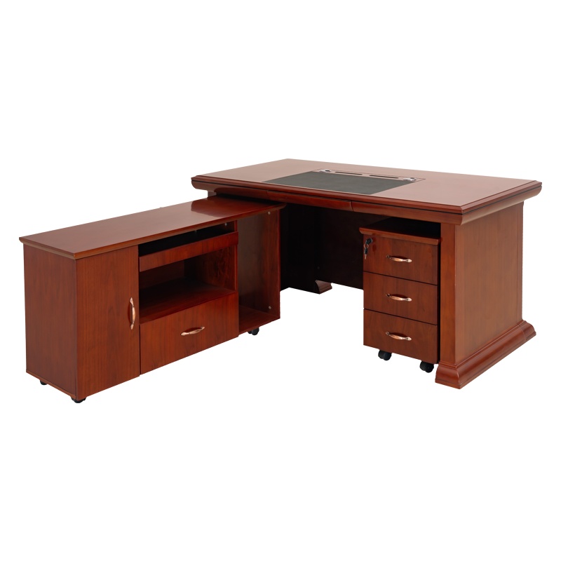 科朔 办公桌老板桌经理桌现代班台经理桌油漆班台桌1.8米KS-B2018