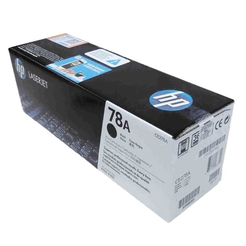 惠普(HP)CE278A 78A 黑色硒鼓 适用打印机 P1566 P1606dn M1536