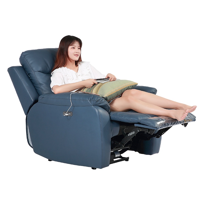 慕容头等太空舱沙发单人椅懒人椅家庭影院皮艺可调节躺摇椅电脑椅