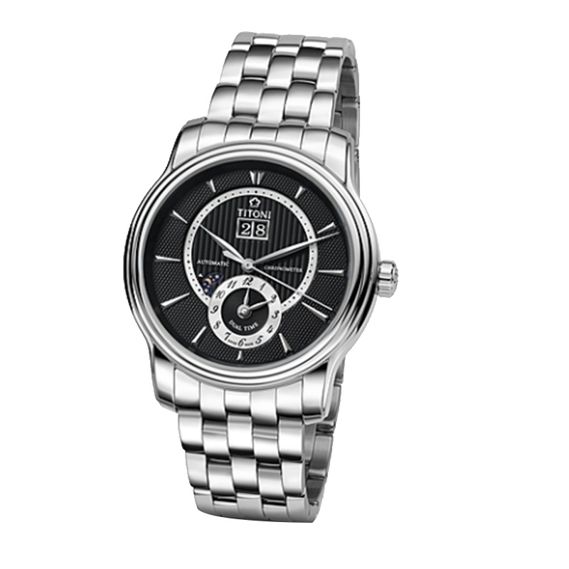 梅花Titoni-Master Series大师系列机械男表94981S-390