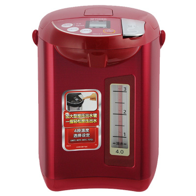 虎牌(tiger)电热水瓶 PDU-A40C 日本原装进口 微智能电热水瓶 氟树脂内胆加工 多段式保温