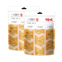百草味 一口脆片(火鸡味)110g *2袋