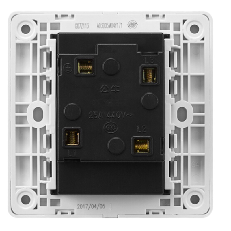 三相四线插头及配套插座 公牛GN-T25