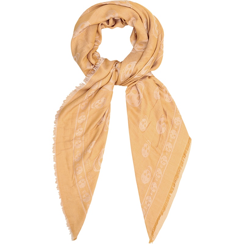 Alexander Mcqueen 亚历山大·麦昆 男士混纺 围巾 297047 4985Q