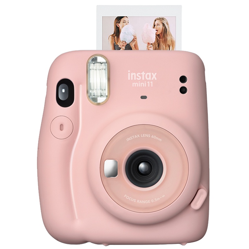 富士(FUJIFILM)INSTAX 一次成像 mini11绯樱粉胶片相机 mini9升级款 套餐五(含数模礼盒)