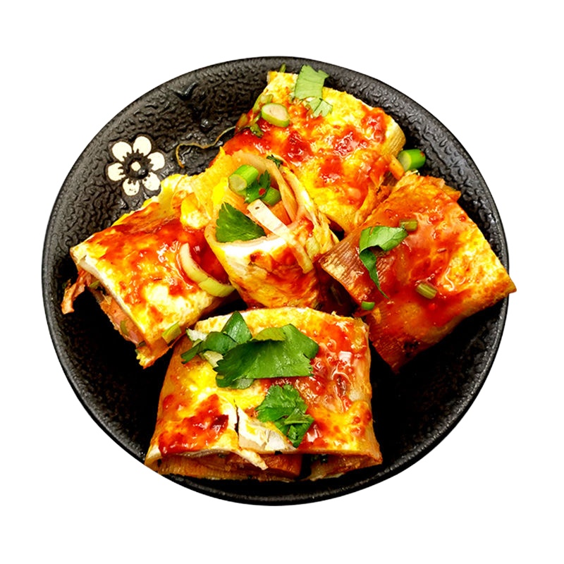 烤冷面家用面皮冷面 20片装[赠辣酱+刷子]