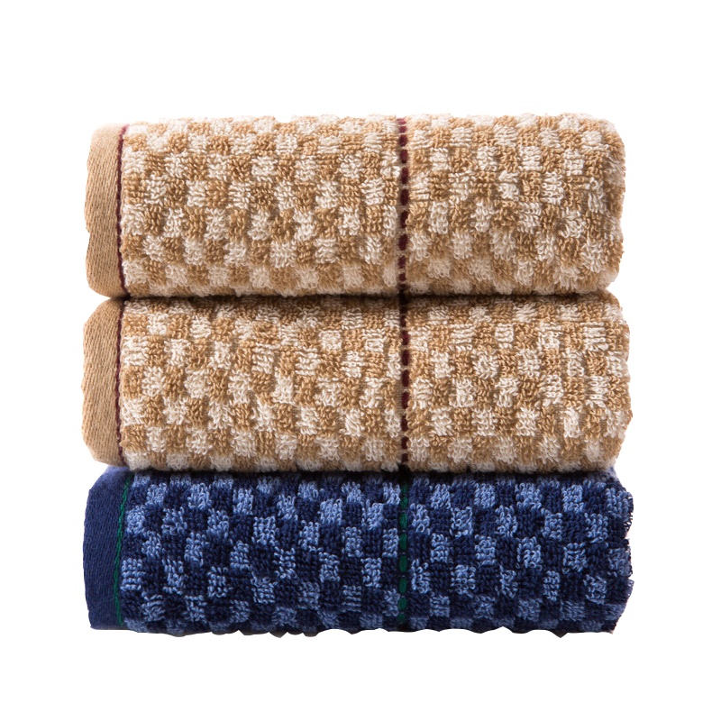 金号毛巾G1743 纯棉成人洗脸柔软吸水家用60x30CM男士毛巾吸水单条