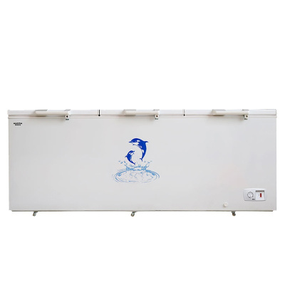 澳柯玛(Aucma)930升顶开门单温冷柜大冰柜商用大容量冷藏冷冻三开门卧式冷柜BC/BD-930