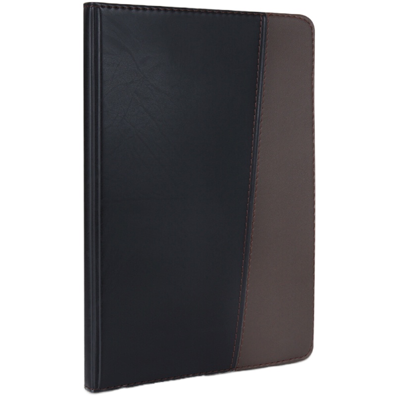 得力(deli) 皮面笔记本 7910 16K 黑 120张/本 一本装