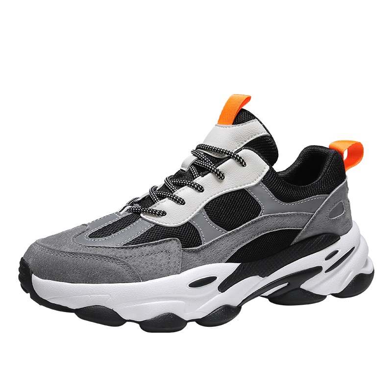 艾斯臣 acesc 春款潮鞋百搭低帮休闲运动鞋新款厚底鞋男鞋老爹跑步鞋