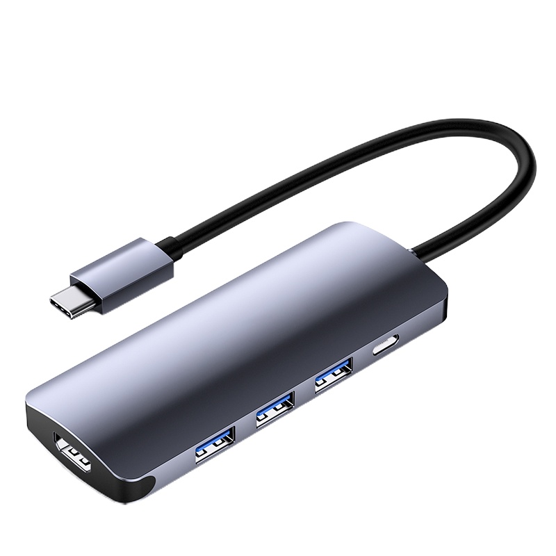 山泽 typec扩展坞分线拓展手机usb适用苹果电脑转换器转接头雷电3华为小米air笔记本网线hdmi转接口