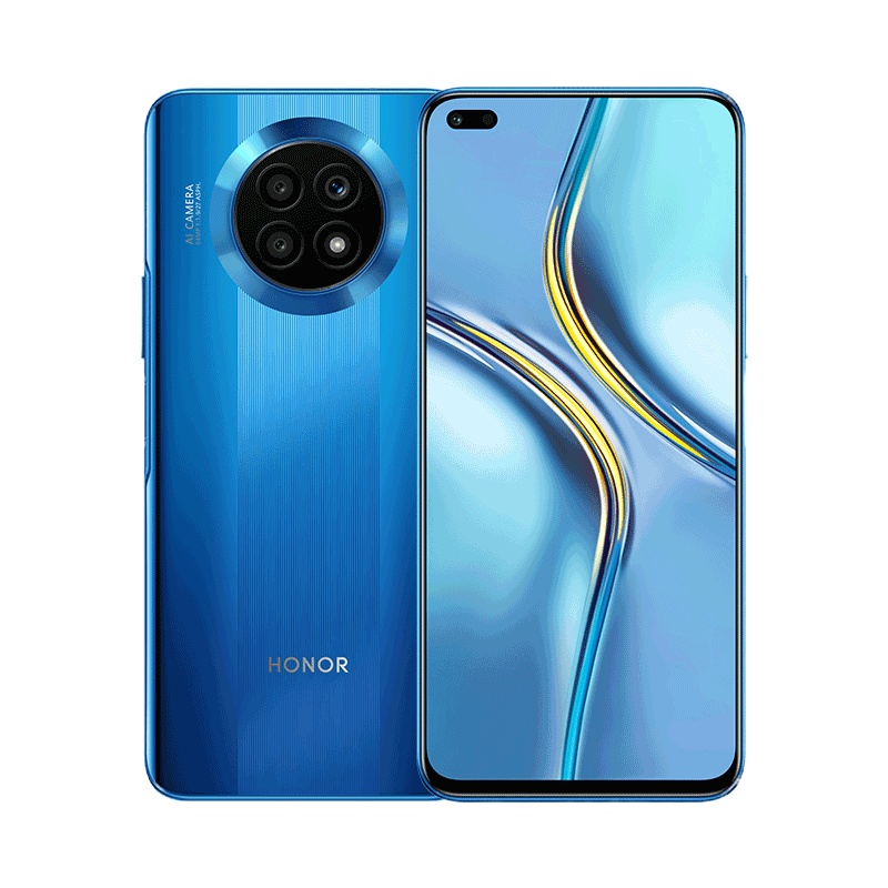 荣耀X20 6GB+128GB 极光蓝 66W超级快充 120Hz超窄边全视屏 6nm疾速芯 6400万超清影像 4300mAh大电池 5G手机