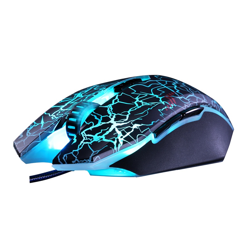 达尔优牧马人鼠标1代2代3代5代EM915电竞有线游戏电脑笔记本台式机械辅助吃鸡压枪宏LOL/CF专用网吧apex英雄