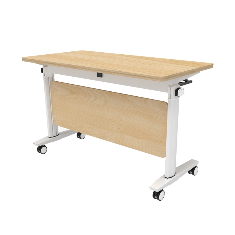 科朔 折叠桌条桌长条会议桌翻版桌会议桌1200W*500D*750H FT-13212