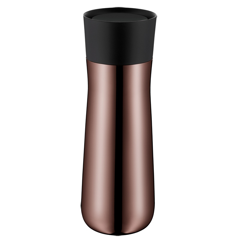 福腾宝WMF水杯保温杯男简约便携350ml茶杯高颜值男女时尚杯子真空隔温(复古铜)